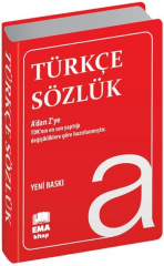 EMA KİTAP - TÜRKÇE SÖZLÜK (BİALA KAPAK)