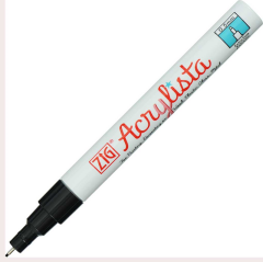 ZIG ACRYLISTA MARKÖR FINE 0,5MM PAC-10 010 SİYAH