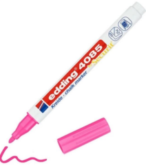 EDDING CAM KALEMİ E-4085 FOSFORLU PEMBE