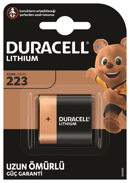 DURACELL PİL ÖZEL 6V TEKLİ 223