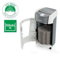 LEITZ EVRAK İMHA MAKİNESİ IQ OPTIMAX OFFICE MİKRO KESİM P5 BEYAZ 83600000