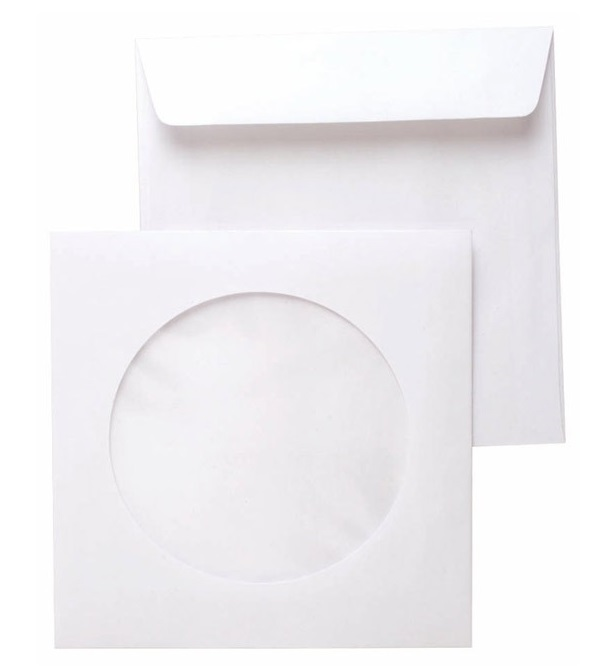 OYAL ZARF CD 12.5x12.5 90 GR BEYAZ PENCERELİ 30004104