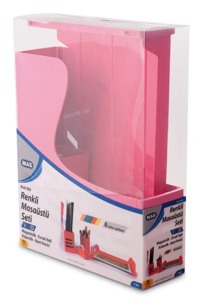 MAS MASA SETİ VİVİD PEMBE 882