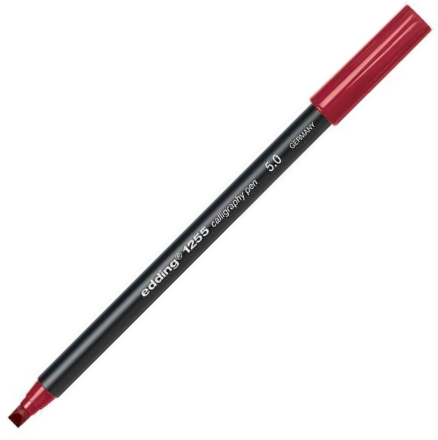 EDDING KALİGRAFİ KALEMİ E-1255 5 MM BORDO