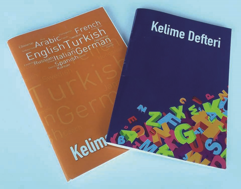 DİLMAN KELİME DEFTERİ DİKİŞLİ KARTON KAPAK 14x20 4 YP 14 BASAMAK 1029
