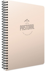 GIPTA DEFTER PASTORAL A4 SPİRALLİ PP KAPAK 60 YP. KARELİ 3234