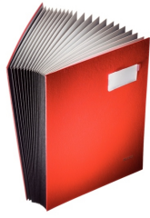 LEITZ İMZA DOSYASI PLASTİK 20 SAYFA L-5700 MAVİ