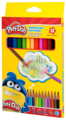 PLAY-DOH KURU BOYA 12 RENK JUMBO ÜÇGEN  PLAY-KU008
