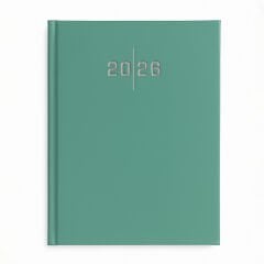 LİZ 2026 AJANDA 17X24 EKONOMİK CİLT BEZİ ÇİZGİLİ AJ907 (YEŞİL)