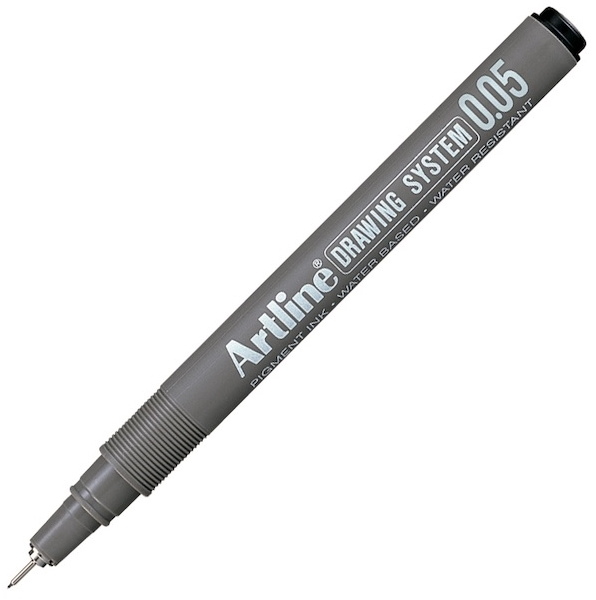 ARTLINE ÇİZİM KALEMİ DRAWING SYSTEM 2305 0.05 SİYAH A-EK-2305 BLACK