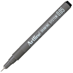 ARTLINE ÇİZİM KALEMİ DRAWING SYSTEM 2305 0.05 SİYAH A-EK-2305 BLACK