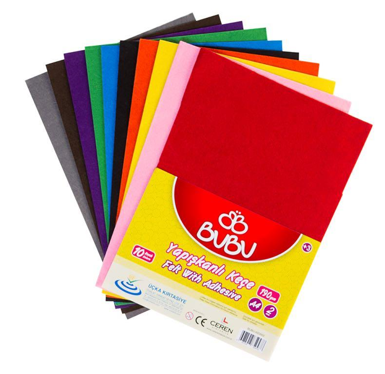 BU-BU YAPIŞKANLI KEÇE A4 BUBU-KE0002