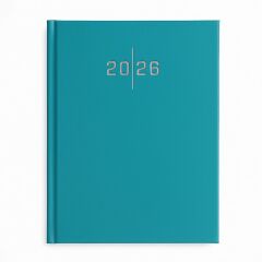 LİZ 2026 AJANDA 17X24 EKONOMİK CİLT BEZİ ÇİZGİLİ AJ907 (MAVİ)
