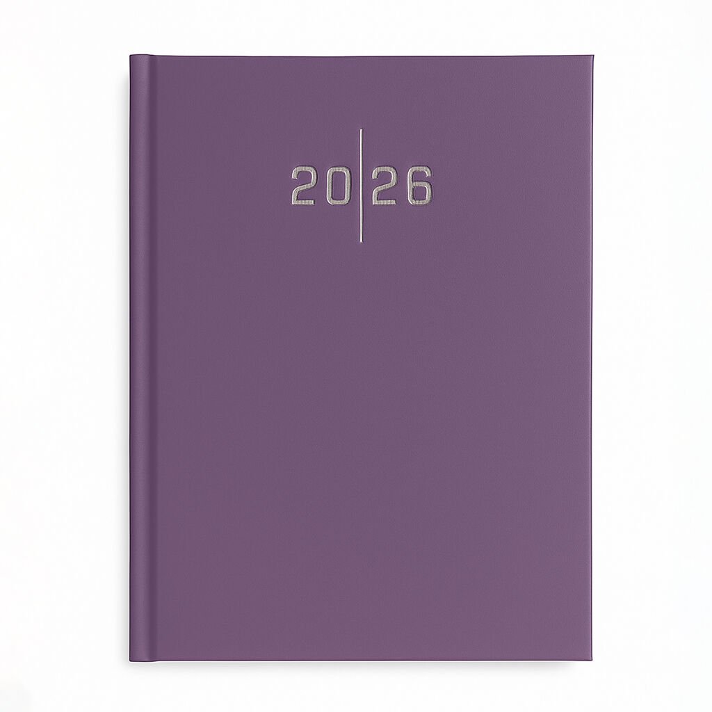 LİZ 2026 AJANDA 17X24 EKONOMİK CİLT BEZİ ÇİZGİLİ AJ907 (EFLATUN)