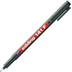 EDDING ASETAT KALEMİ E-141F SİYAH