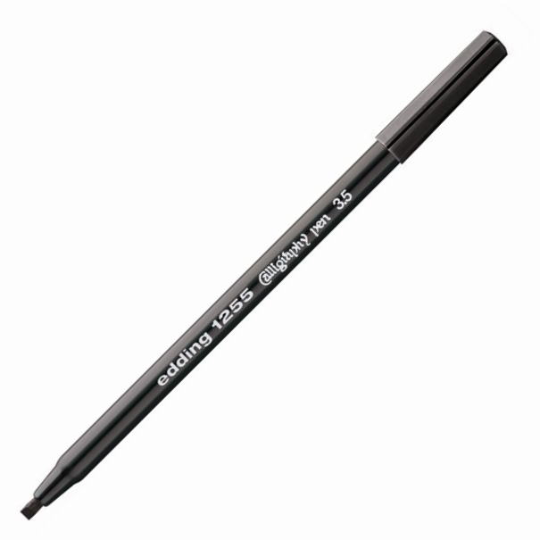EDDING KALİGRAFİ KALEMİ E-1255 3,5 MM SİYAH