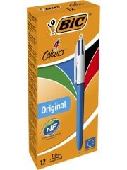 Bic 4 Renk Değiştirilebilir Medium Tükenmez Kalem 12'li Kutu