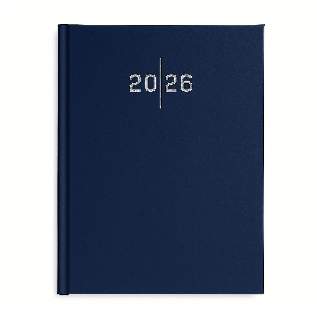 LİZ 2026 AJANDA 17X24 EKONOMİK CİLT BEZİ ÇİZGİLİ AJ907 (LACİVERT)