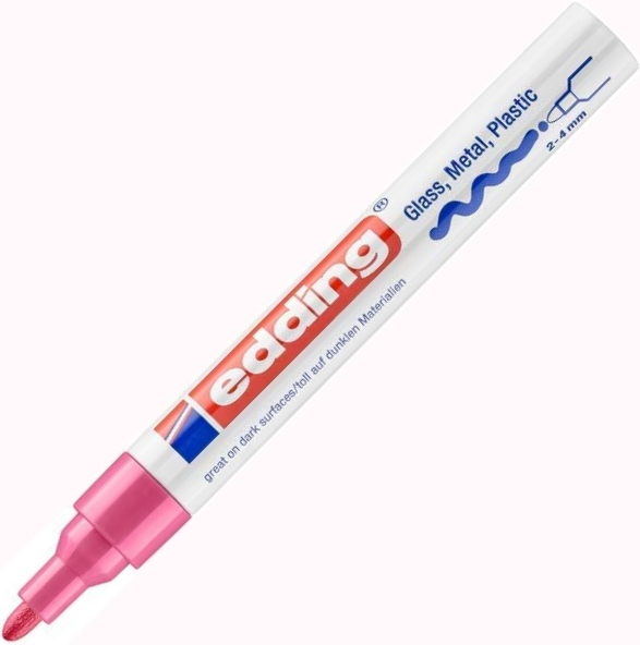 EDDING DEKORASYON MARKÖRÜ E-750 PEMBE