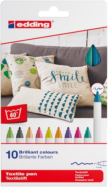 EDDING T-SHIRT KALEMİ E-4600 10 LU BASIC