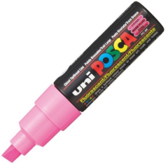 UNİ POSTER MARKÖRÜ POSCA PC-8K 8.0 FOSFORLU PEMBE