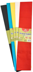 BU-BU KREPON KAĞIDI KARIŞIK 10 LU KR0001