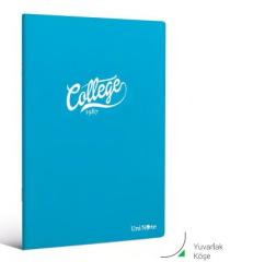ÇINAR DEFTER A4 COLLEGE DİKİŞLİ PP KAPAK 80 YP. DÜZ 76003