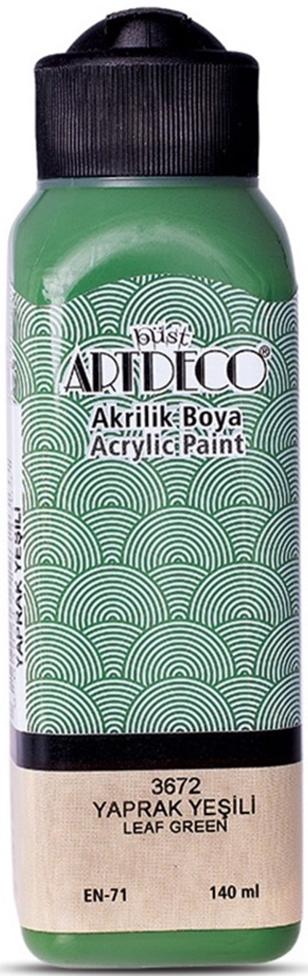 ARTDECO AKRİLİK BOYA 140 ML YAPRAK YEŞİL Y-070R-3672