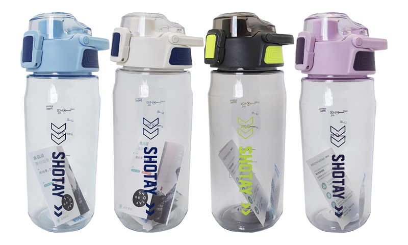 SHOTAY MATARA POLYCARBON  600 ML MEDIUM (4 ASS.) SHT-ST-7206