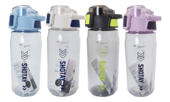 SHOTAY MATARA POLYCARBON  600 ML MEDIUM (4 ASS.) SHT-ST-7206