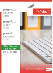 TANEX LASER ETİKET TW-2408 105 X 72 MM ( 8 ) 100 LÜ