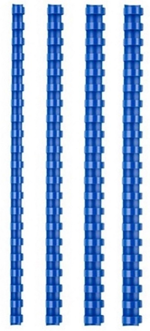 MAS SPİRAL PLASTİK 18MM LACİVERT 100'LÜ 8112