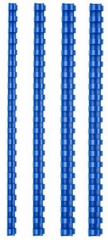 MAS SPİRAL PLASTİK 18MM LACİVERT 100'LÜ 8112