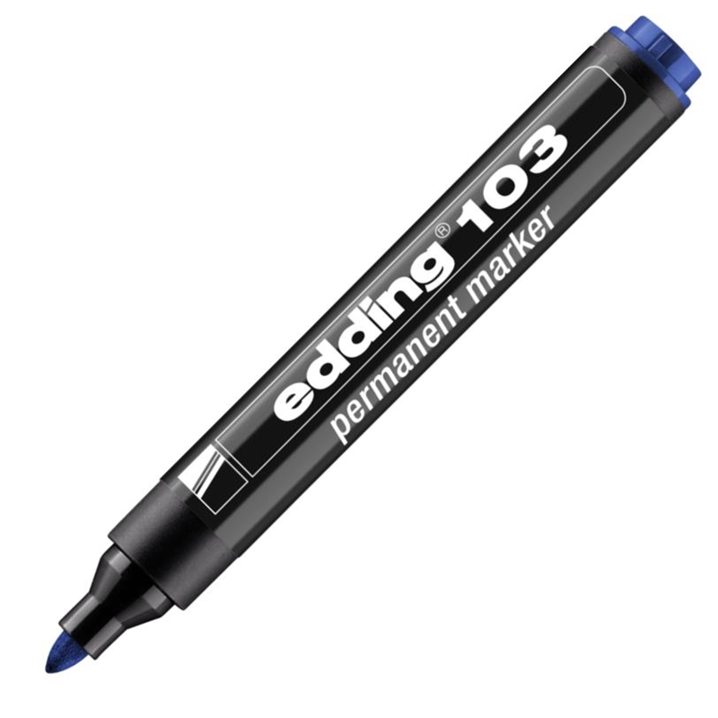 EDDING PERMANENT MARKÖR E-103 MAVİ