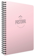 GIPTA DEFTER PASTORAL A4 SPİRALLİ PP KAPAK 96 YP. KARELİ 3245
