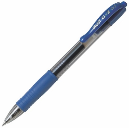 PILOT JEL KALEM G2 MEKANİZMALI 0.7 MAVİ BL-G2-7-L-FF
