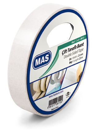 MAS ÇİFT TARAFLI BANT 25MM/25M 2613