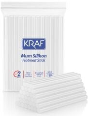 KRAF SİLİKON ŞEFFAF 30 CM İNCE   1 KG  4007