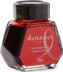 WATERMAN DOLMA KALEM MÜREKKEBİ ŞİŞE KIRMIZI 110730
