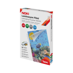 NOKİ LAMİNASYON FİLMİ A3 125 MİC. PARLAK 100 LÜ 130005