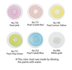 ZIG SULUBOYA GANSAI TAMBI MC20PC/6V PEARL COLORS 6 RENK