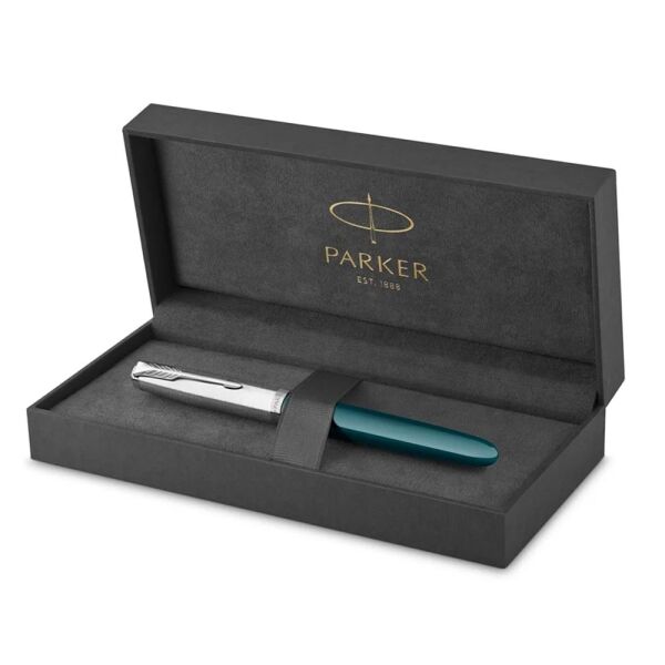 PARKER DOLMA KALEM 51 CT F UÇ TURKUAZ MAVİSİ 2123506