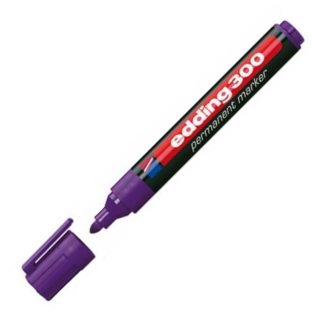 EDDING PERMANENT MARKÖR E-300 MOR