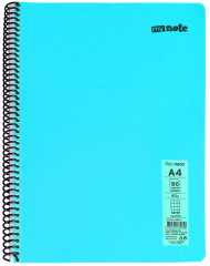 MYNOTE DEFTER FLEX NEO PP KAPAK SPİRALLİ A4 140 YP KARELİ MFXNE-A4140-K