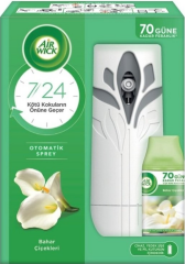 Oda Kokusu Freshmatik, Otomatik Sprey Makine + Bahar Çiçekleri Yedek Sprey 250 ml