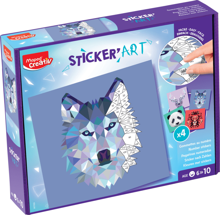 MAPED MAPED CREATIV NUMARALI STICKER SETI 907055