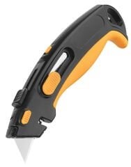 KRAF MAKET BIÇAĞI İŞ GÜVENLİĞİ ALÜMİNYUM 2 FONKSİYONLU+2 YEDEK BIÇAK 676G