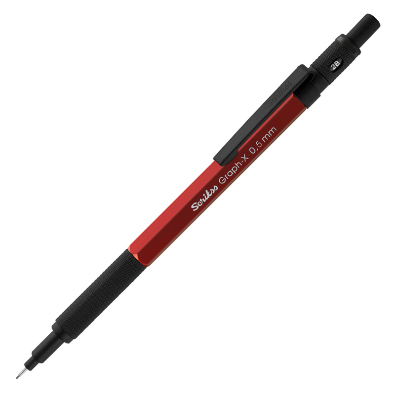 SCRIKSS VERSATİL KALEM GRAPH-X METAL 0.5 KIRMIZI