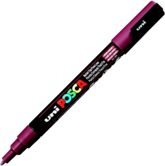 UNİ POSTER MARKÖRÜ POSCA 0.9-1.3 PC-3M KIRMIZI