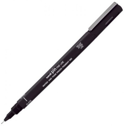 UNİ DRAWING PEN PIN005-200 0.05 SİYAH